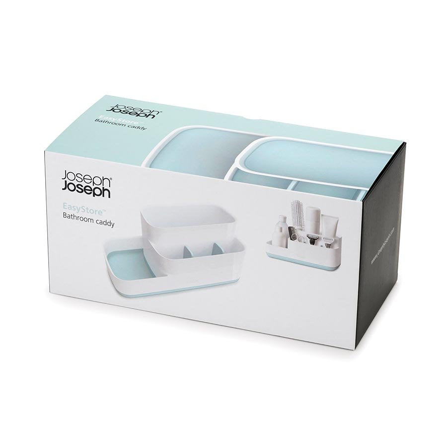 Joseph Joseph - Easy-Store Bathroom Caddy - Blue/White - Artock Australia