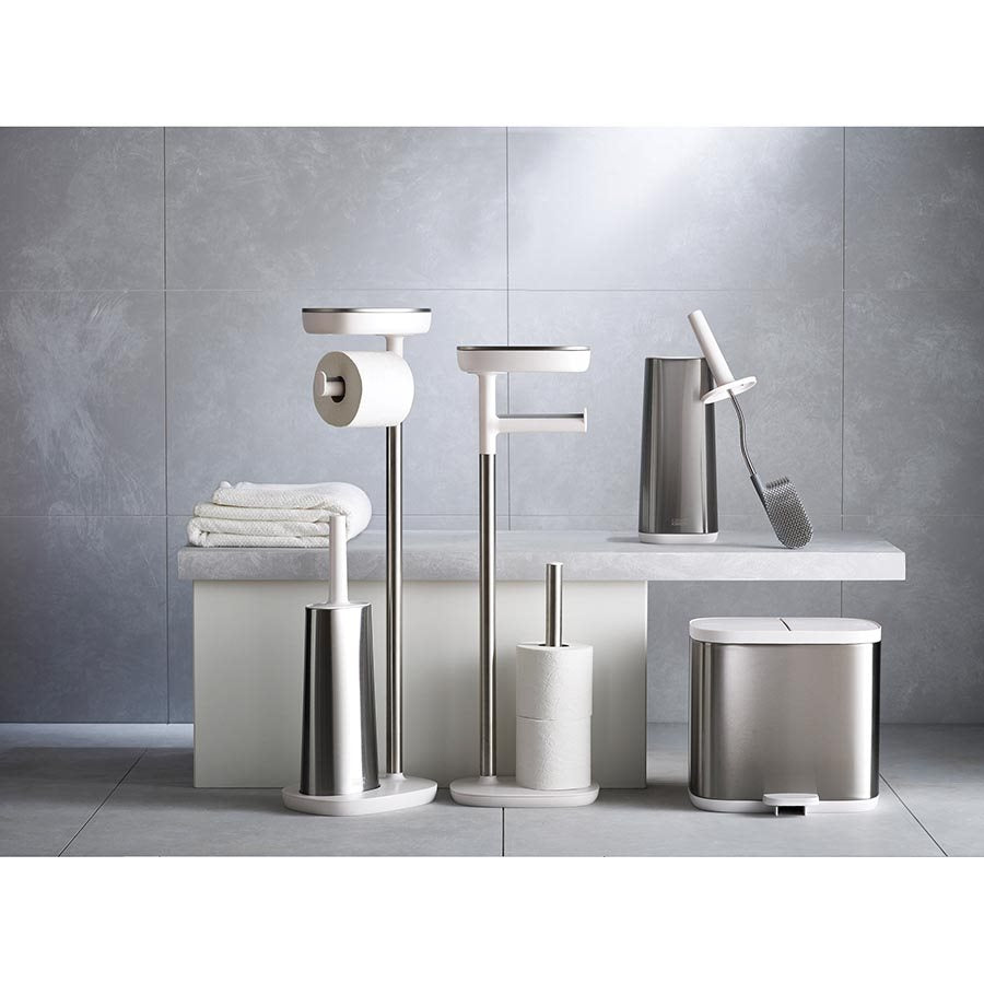 Joseph Joseph - Flex Smart Toilet Brush - Steel - Artock Australia