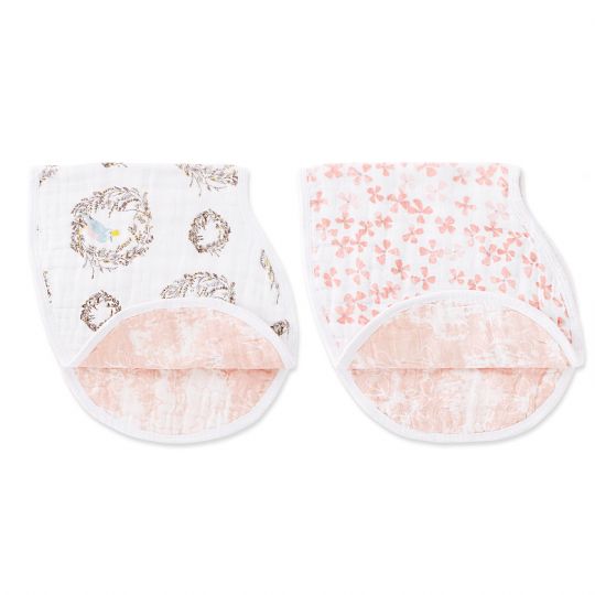 Aden and Anais - birdsong classic burpy bibs 2 pack - Artock Australia
