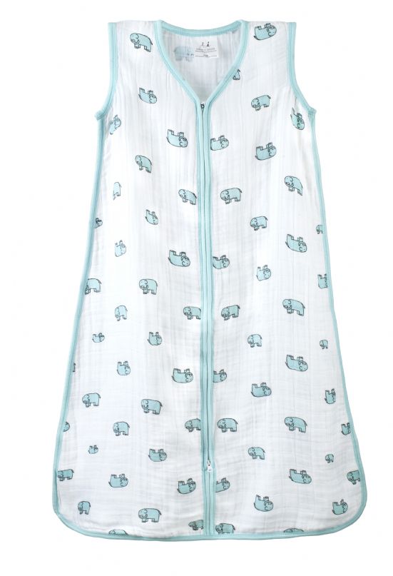 Aden and Anais - jungle jam elephant classic sleeping bag 0.6 TOG Small - Artock Australia