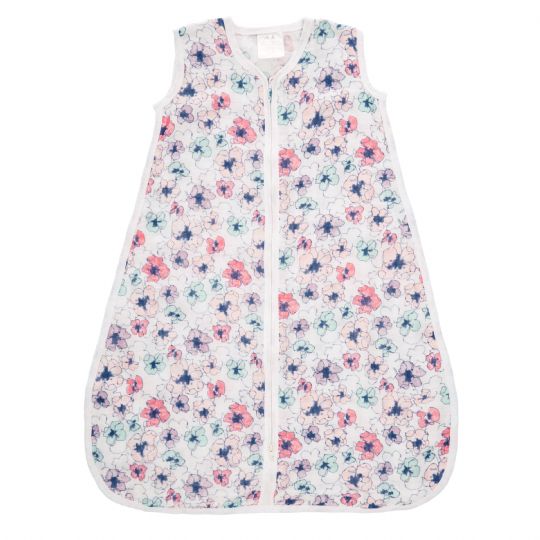 Aden and Anais - trail blooms - flora classic sleeping bag 0.6 TOG XL - Artock Australia