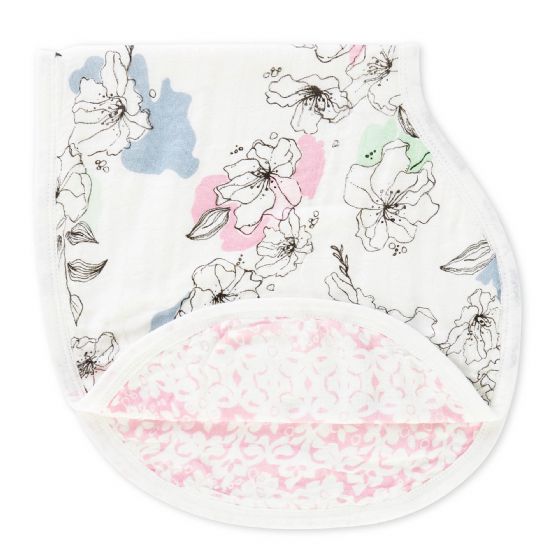 Aden and Anais - meadowlark silky soft burpy bib single - Artock Australia