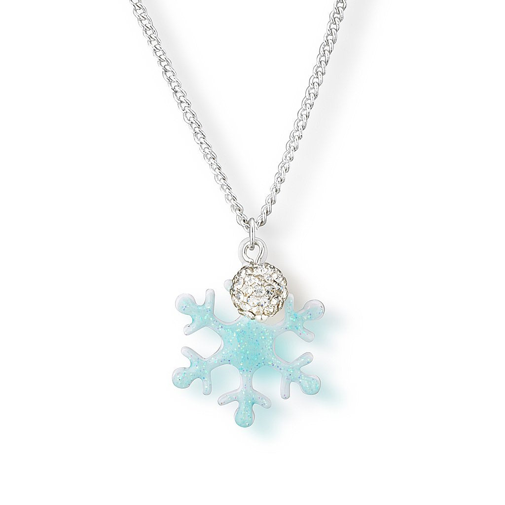Lauren Hinkley - Blue Snowflake Necklace - Artock Australia