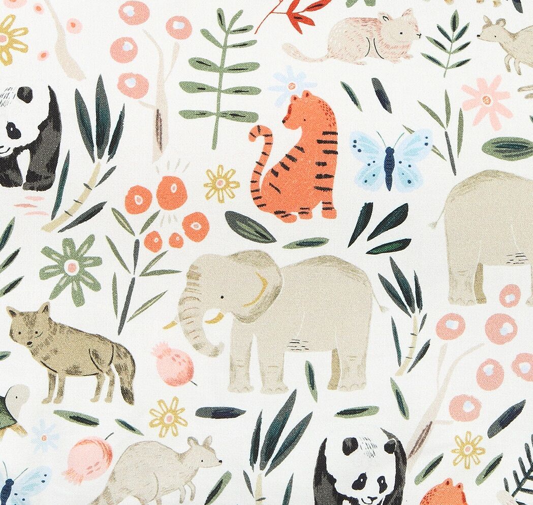 Light Blanket Medium - La Millou Zoo - Black