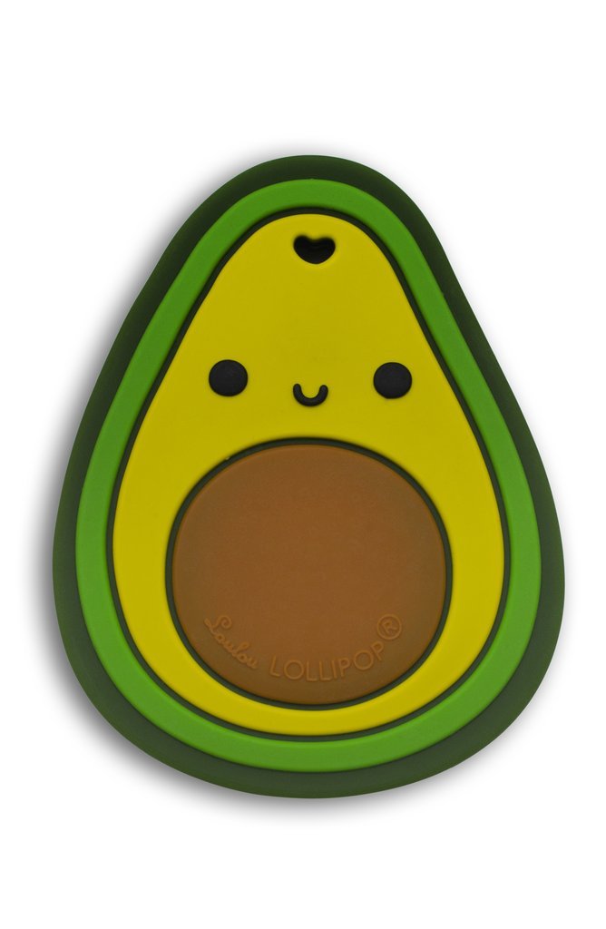 Avocado Silicone Teether Single