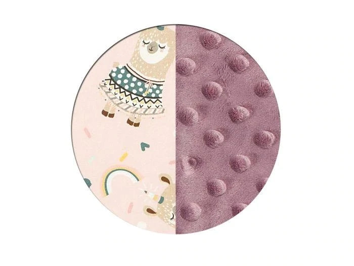 Baby Nest Velvet - I'm a Rainbow Baby - French Lavender