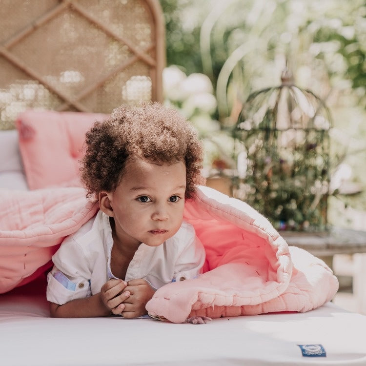 Biscuits Quilted Blanket Bedding Set Medium - Mint