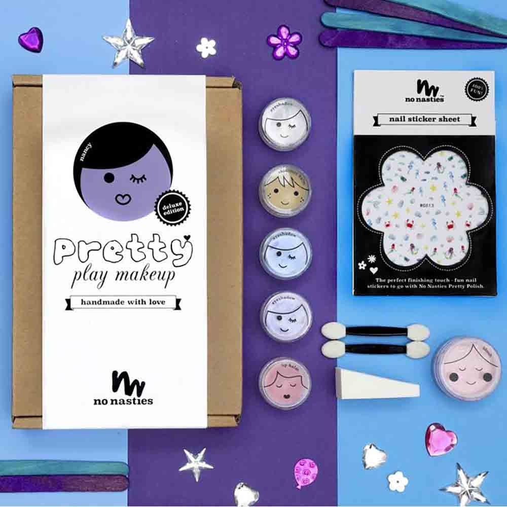 No Nasties Pretty Play Make Up Set Purple Deluxe