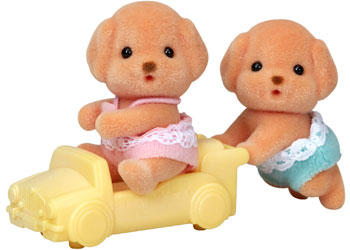 Toy Poodle Twins 5425