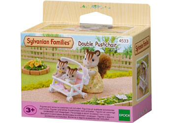 Sylvanian Families | Double Pushchair | Artock Australia