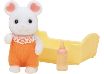 Sylvanian Families | Marshmallow Mouse Baby | Artock Australia