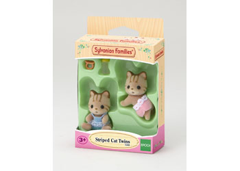Sylvanian Families | Striped Cat Twins | Artock Australia