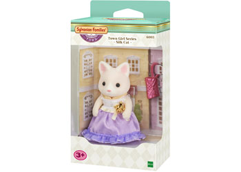 Sylvanian Families | Town Girl - Silk Cat | Artock Australia