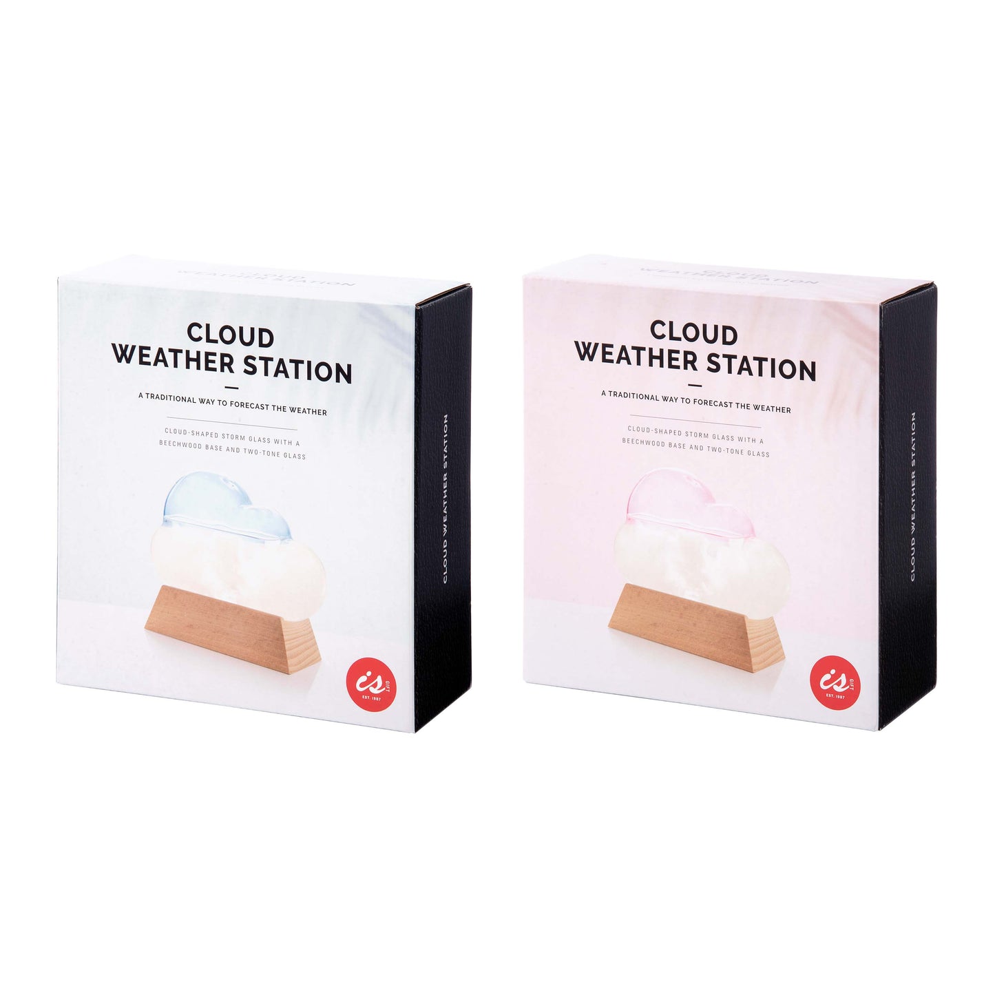 Cloud Weather Station Coloured - Pink