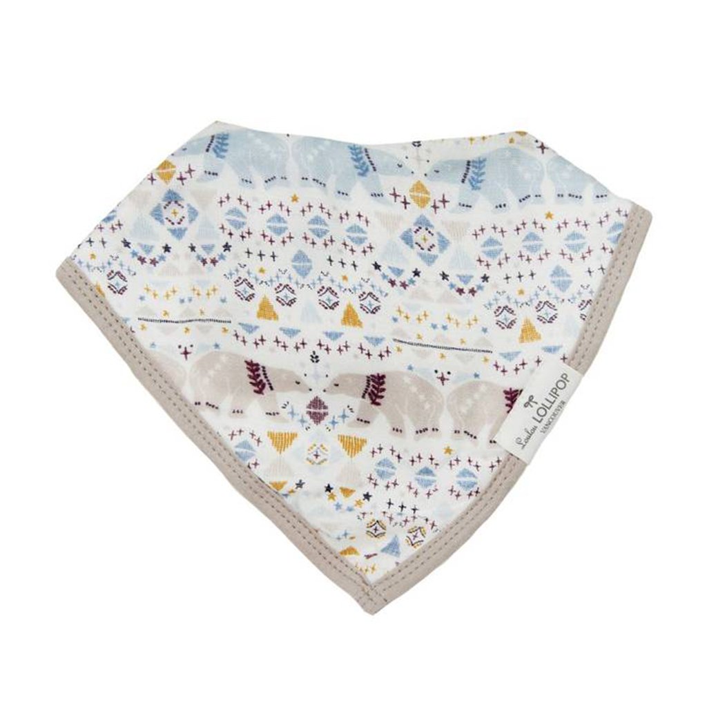 Bandana Bib Set - Polar Bear