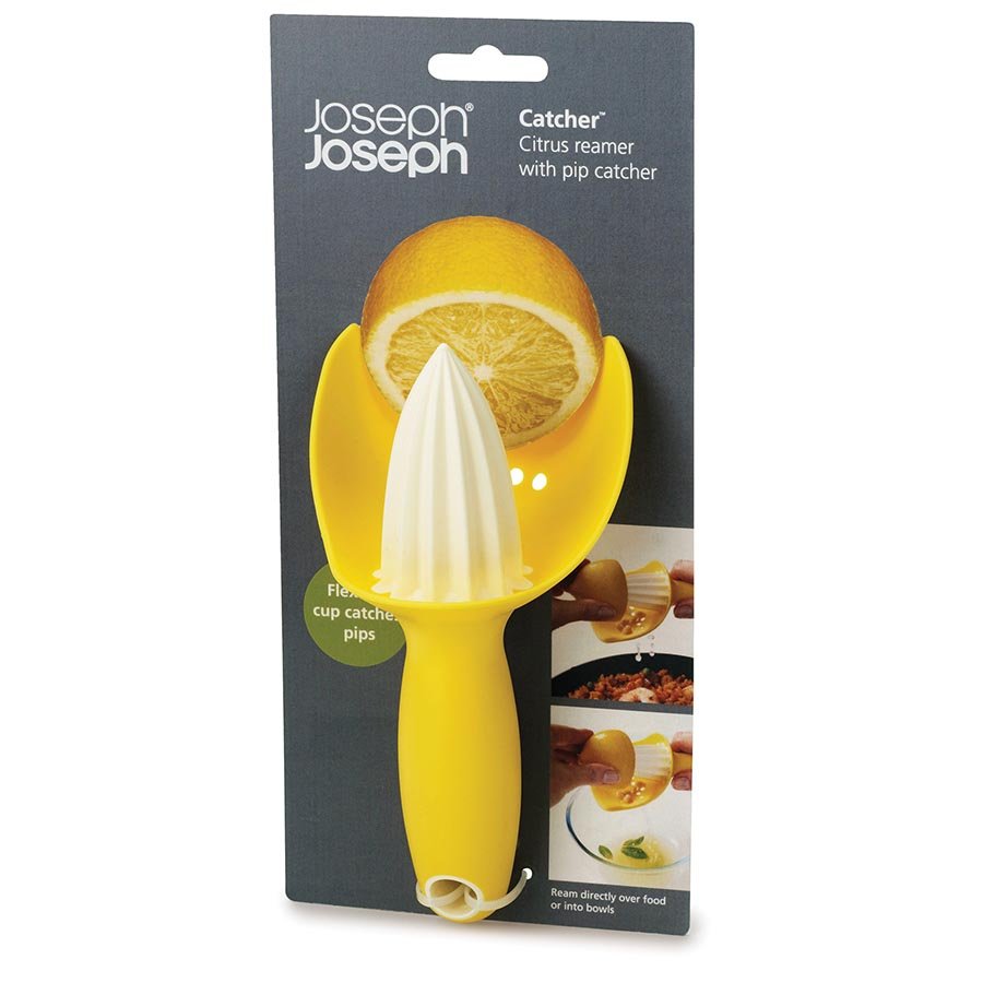 Joseph Joseph - Catcher Citrus Reamer - Yellow - Artock Australia