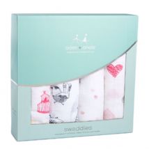 Aden and Anais - lovebird 4 PACK CLASSIC SWADDLE - Artock Australia