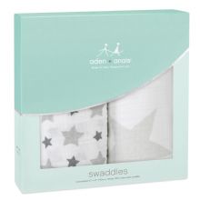 Aden and Anais - twinkle classic 2-pack muslin swaddles - Artock Australia