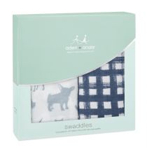 Aden and Anais - waverly 2-pack swaddles - Artock Australia