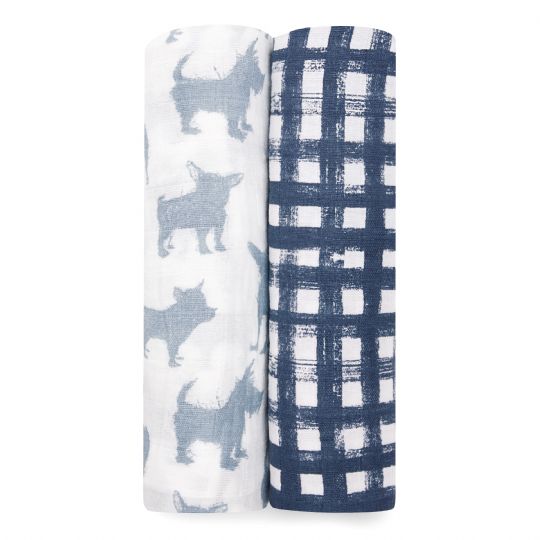 Aden and Anais - waverly 2-pack swaddles - Artock Australia