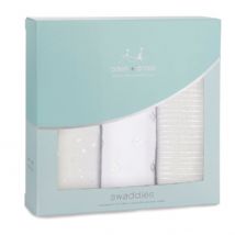 Aden and Anais - classic swaddles metallic charm 3 Pack - Artock Australia