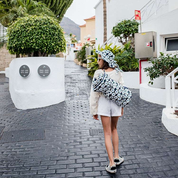 Picnic Mat - Lunapark By Night - Light Grey