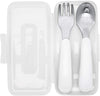 OXO Tot Toddler Fork & Spoon Set with Carry Case - Navy