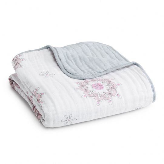 Aden and Anais - for the birds - medallions classic muslin dreamblanket - Artock Australia