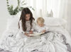 Aden and Anais - skylight birch oversized silky soft bamboo muslin blanket - Artock Australia