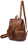 Vaschy Classic Small Backpack - Brown