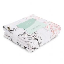 Aden and Anais - birdsong - nobel nest classic muslin dreamblanket - Artock Australia