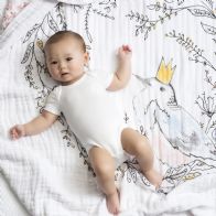 Aden and Anais - birdsong - nobel nest classic muslin dreamblanket - Artock Australia