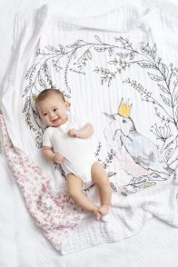 Aden and Anais - birdsong - nobel nest classic muslin dreamblanket - Artock Australia