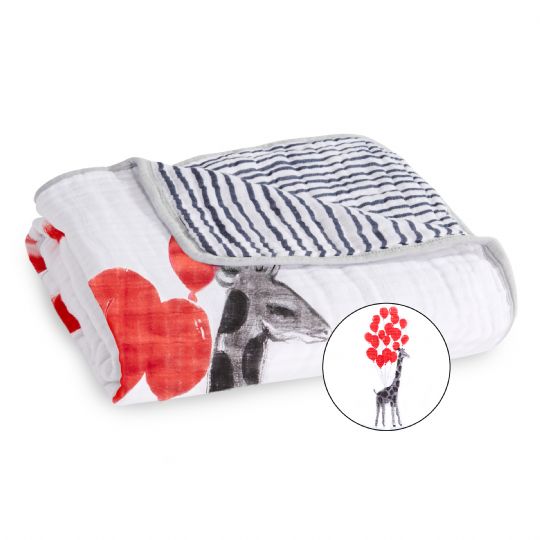 Aden and Anais - dream ride - lift off classic muslin dreamblanket - Artock Australia