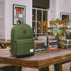 Vaschy Classic School  Backpack - Army Green