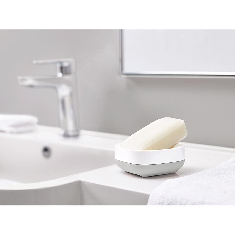 Joseph Joseph - Slim Compact Soap Dish - Grey/White - Artock Australia