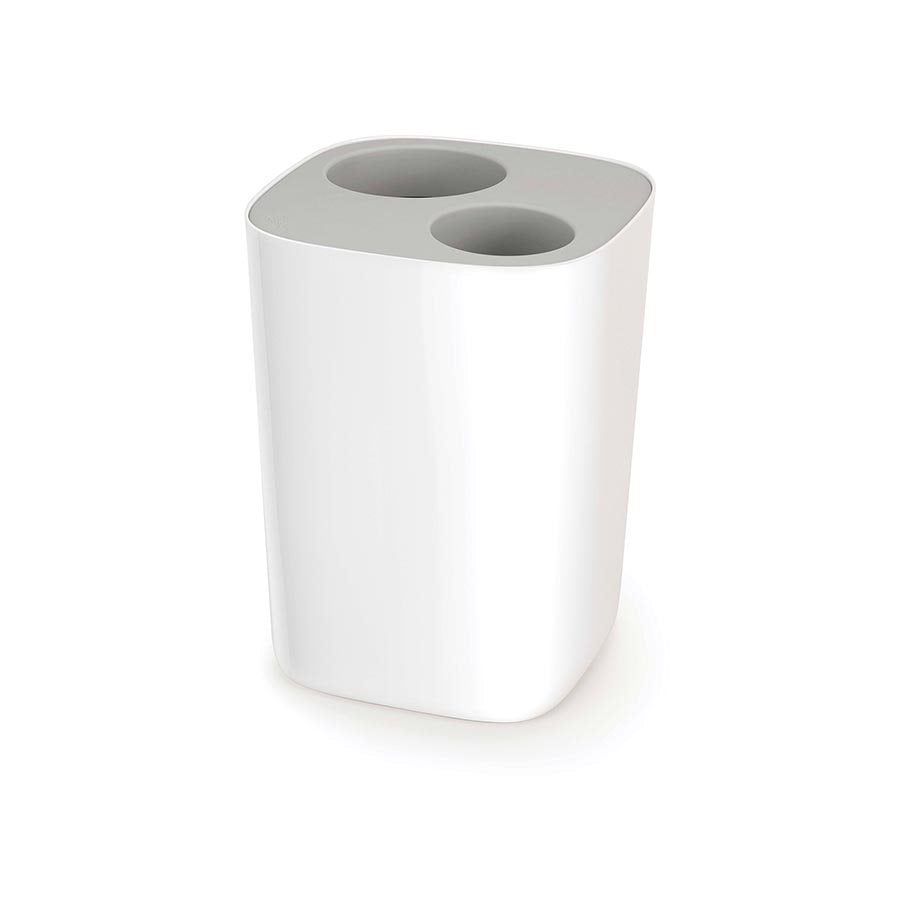 Joseph Joseph - Joseph Josph Split Bathroom Waste Separation Bin-Grey - Artock Australia