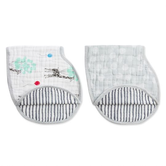 Aden and Anais - dream ride classic burpy bibs 2 pack - Artock Australia