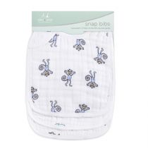 Aden and Anais - jungle jam 3-pack snap bibs - Artock Australia