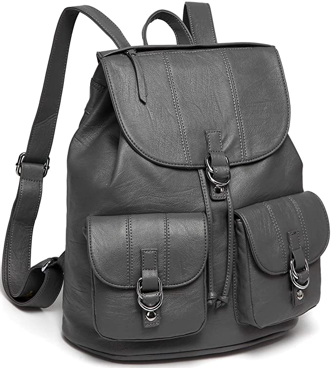 Vaschy Classic Large Backpack- Grey