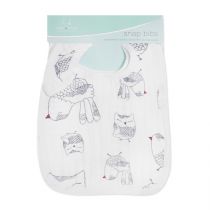 Aden and Anais - lovebird 3-pack snap bibs - Artock Australia