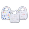 Aden and Anais - leader of the pack 3-pack classic snap bibs - Artock Australia