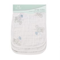 Aden and Anais - night sky reverie 3-pack snap bibs - Artock Australia