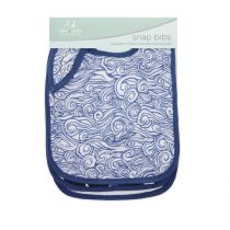 Aden and Anais - seafaring 3-pack snap bibs - Artock Australia