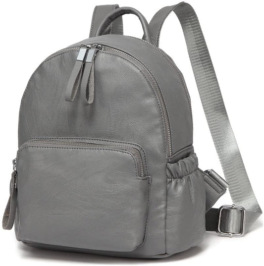 Vaschy Fashion Mini Backpack - Grey