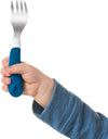 OXO Tot Toddler Fork & Spoon Set with Carry Case - Navy