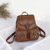 Vaschy Classic Small Backpack - Brown