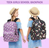 Vaschy Teen Girl School Backpack - Pink Unicorn