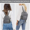 Vaschy Fashion Mini Backpack - Grey