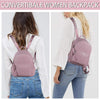Vaschy Fashion Mini Backpack - Pink